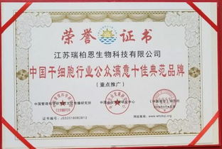 熱烈祝賀江蘇瑞柏恩生物科技榮獲三項(xiàng)大獎(jiǎng)，引領(lǐng)生物技術(shù)推廣服務(wù)新篇章